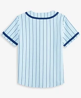 Epic Threads Toddler Boys Cotton Striped Baseball Jersey Shirt, Exclusively at Macy's