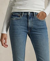 Polo Ralph Lauren Women's Mid-Rise Super-Slim Jeans