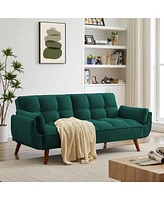Slickblue Adjustable Backrest Recliner Sofa Furniture, Easy to Assemble for Comfortable Living Room Seating