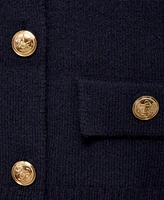Mango Women's Double Breasted Wool Sweater
