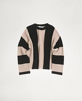 Mango Women's Striped Knit Sweater