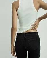 Mango Women's Newisa Medium-Rise Skinny Jeans
