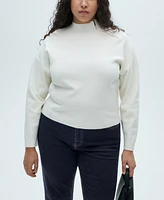 Mango Women's Newmom Comfort High-Rise Jeans