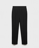 Mango Women's Straight Suit Pants