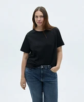 Mango Women's Matilda Rinse Wash Straight Jeans