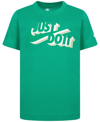 Nike Toddler and Little Boys Just Do It Graphic Crewneck T-Shirt