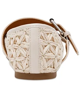 Dv Dolce Vita Women's Mellie Woven Buckle Mary Jane Flats