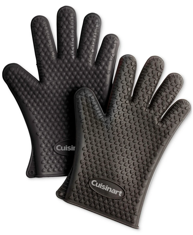 Cuisinart Heat-Resistant Silicone Grill Gloves Set
