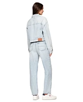 Tommy Jeans Women's Oversized Crop Trucker Jacket