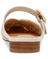 Dv Dolce Vita Women's Domain Raffia Woven Flat Mules