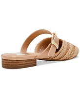 Dv Dolce Vita Women's Domain Raffia Woven Flat Mules