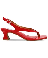 Dv Dolce Vita Women's Birdie Ankle-Strap Thong Heeled Dress Sandals