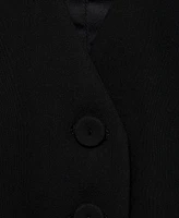 Mango Women's Buttons Detail Suit Vest