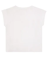 Guess Big Girls Midi Length 3D Graphic Short Sleeve T-shirt