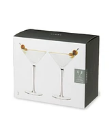 Viski Meridian Martini Glasses, Set of 2