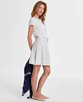 On 34th Women's Tipped Flare Sweater Skirt, Exclusively at Macy's