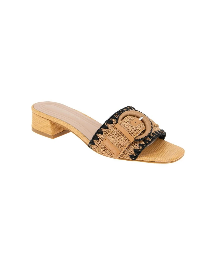 BCBGeneration Women's Camri Buckle Slide Sandals