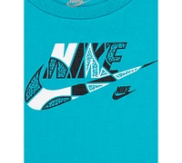 Nike Toddler Boys Logo T-Shirt & French Terry Shorts Set