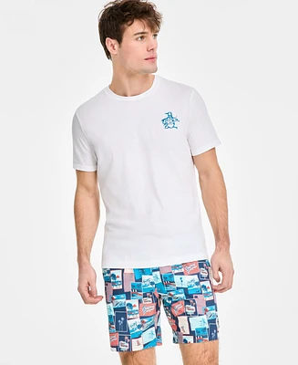 Original Penguin Men's Slim-Fit Postcard Graphic T-Shirt