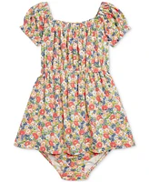 Polo Ralph Lauren Baby Girls Floral Cotton Jersey Dress