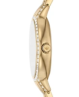 Emporio Armani Women's Gold-Tone Stainless Steel Bracelet Watch 32mm