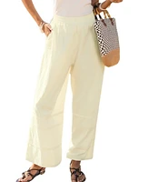 Cupshe Women's Straight Leg Cover-Up Pants