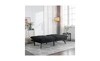 Slickblue Convertible Folding Modern Sofa Bed for Space-Saving Comfort and Versatile Use