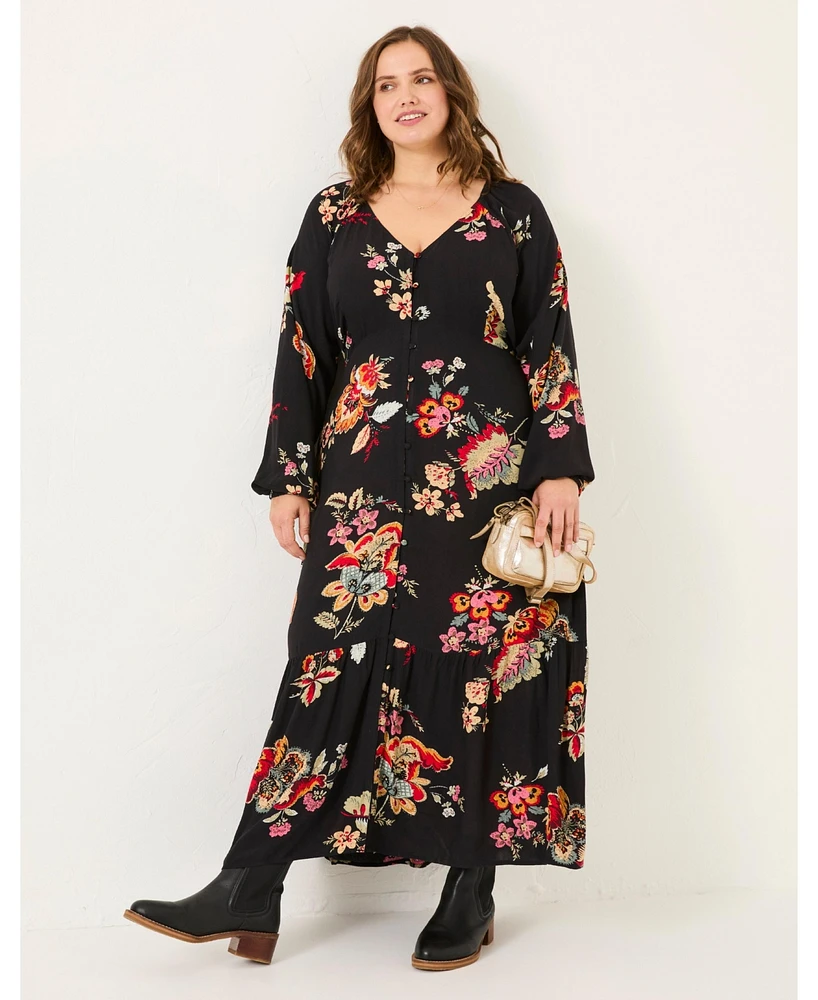 FatFace Plus Emma Midi Dress