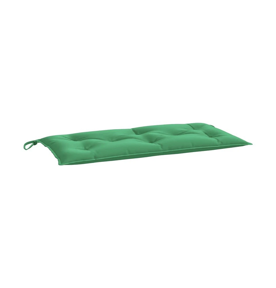 Garden Bench Cushion Green 39.4"x19.7"x2.8" Oxford Fabric