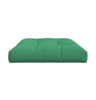 vidaXL Pallet Cushion Green 47.2"x31.5"x4.7" Fabric