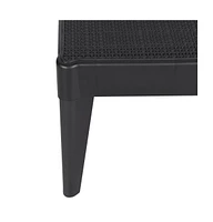 Sun Lounger Anthracite 73.2"x23.6"x11.4" Pp