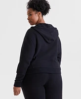 Id Ideology Plus Soft Touch Full-Zip Hoodie, Exclusively at Macy's