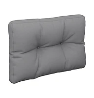 vidaXL Pallet Cushion Gray 23.6"x15.7"x4.7" Fabric