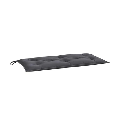 vidaXL Garden Bench Cushion Anthracite 43.3"x19.7"x2.8" Oxford Fabric