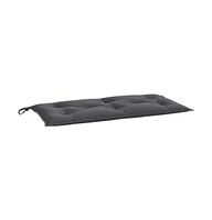 vidaXL Garden Bench Cushion Anthracite 43.3"x19.7"x2.8" Oxford Fabric