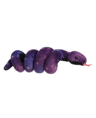 Aurora Small Wrist Wranglers Twilight Galaxy Snake Snake Playful Plush Toy Purple 8"