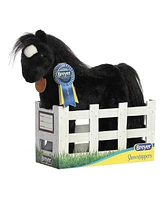 Aurora Medium Showstoppers Thoroughbred Breyer Exquisite Plush Toy Black 11.5"