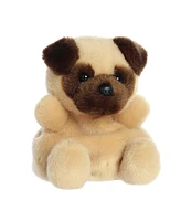 Aurora Mini Frankie Pug Palm Pals Adorable Plush Toy Brown 4.5"