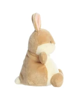 Aurora Small Party Sized Ella Bunny Palm Pals Adorable Plush Toy Brown 8"