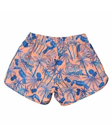 Snapper Rock Big Girls Tropicana Vacay Sustainable Board Shorts