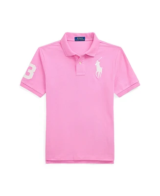Polo Ralph Lauren Big Boys Pony Cotton Mesh Shirt