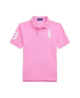 Polo Ralph Lauren Big Boys Pony Cotton Mesh Shirt