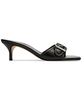 Coach Women's Margot Kitten-Heel Slide Sandals