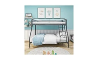 Slickblue Bunk Bed – Space-Saving Double Bed for Kids, Teens, or Guest Rooms with Sturdy Design