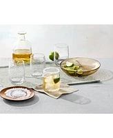 Oake Clear Textured Double Old-Fashioned Glasses, Set of 4, Exclusively at Macy's