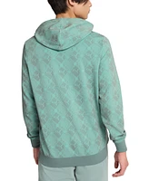 Puma Men's Essential Logomania Allover Print Hoodie