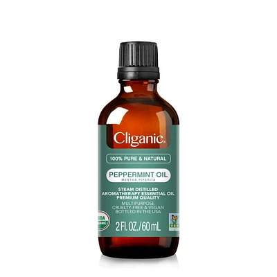 Cliganic Organic Peppermint Essential Oil