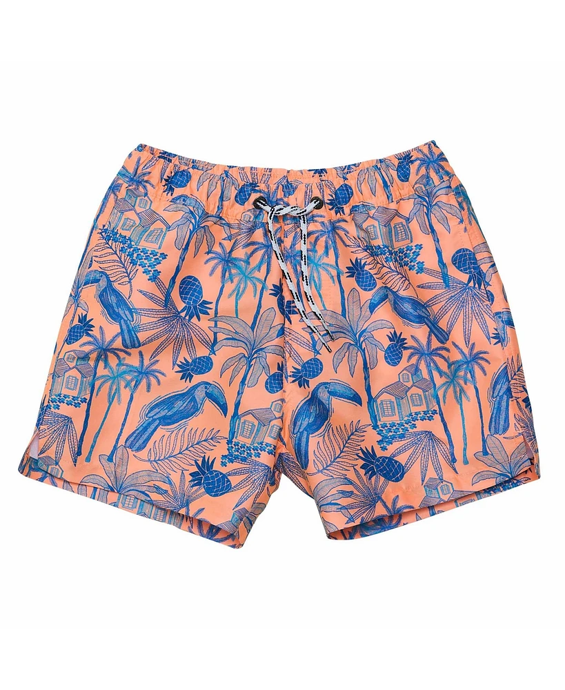 Snapper Rock Big Boys Tropicana Vacay Sustainable Swim Short