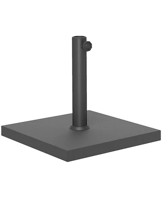 Outsunny Patio Umbrella Base 32 lbs Sd for 1.5"/1.9",