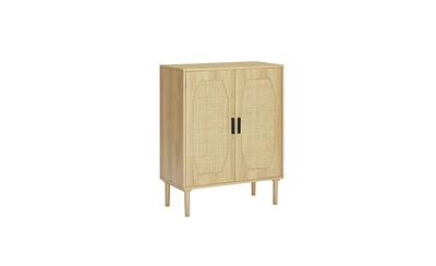 Slickblue Kitchen Storage Cabinet – Space-Saving Organizer for Kitchen Essentials and Pantry Items